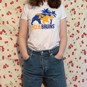 UCLA cap sleeve shirt